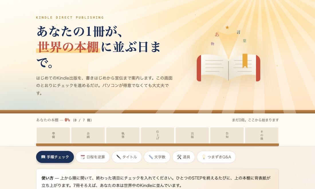 はじめてのKindle出版ナビ
